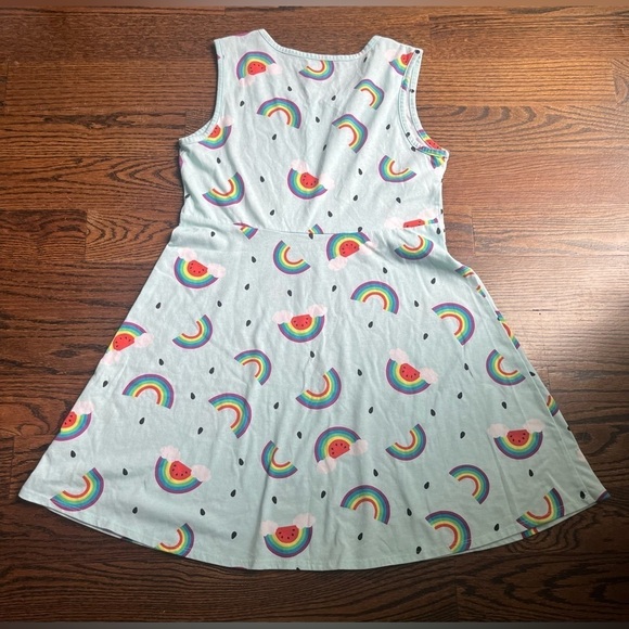 wonder nation girl’s Watermelon Cloud Sleeveless Dress Size XL (14/16) NWOT - Picture 4 of 6